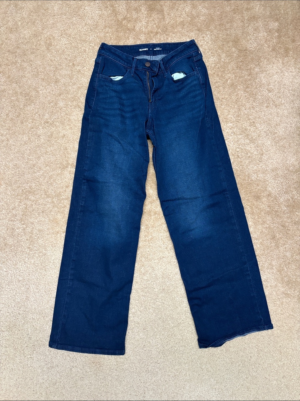 Old Navy Relaxed Jeans in Dark Blue